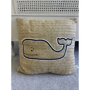 NWOT Vineyard Vines rattan throw/accent pillow, $60